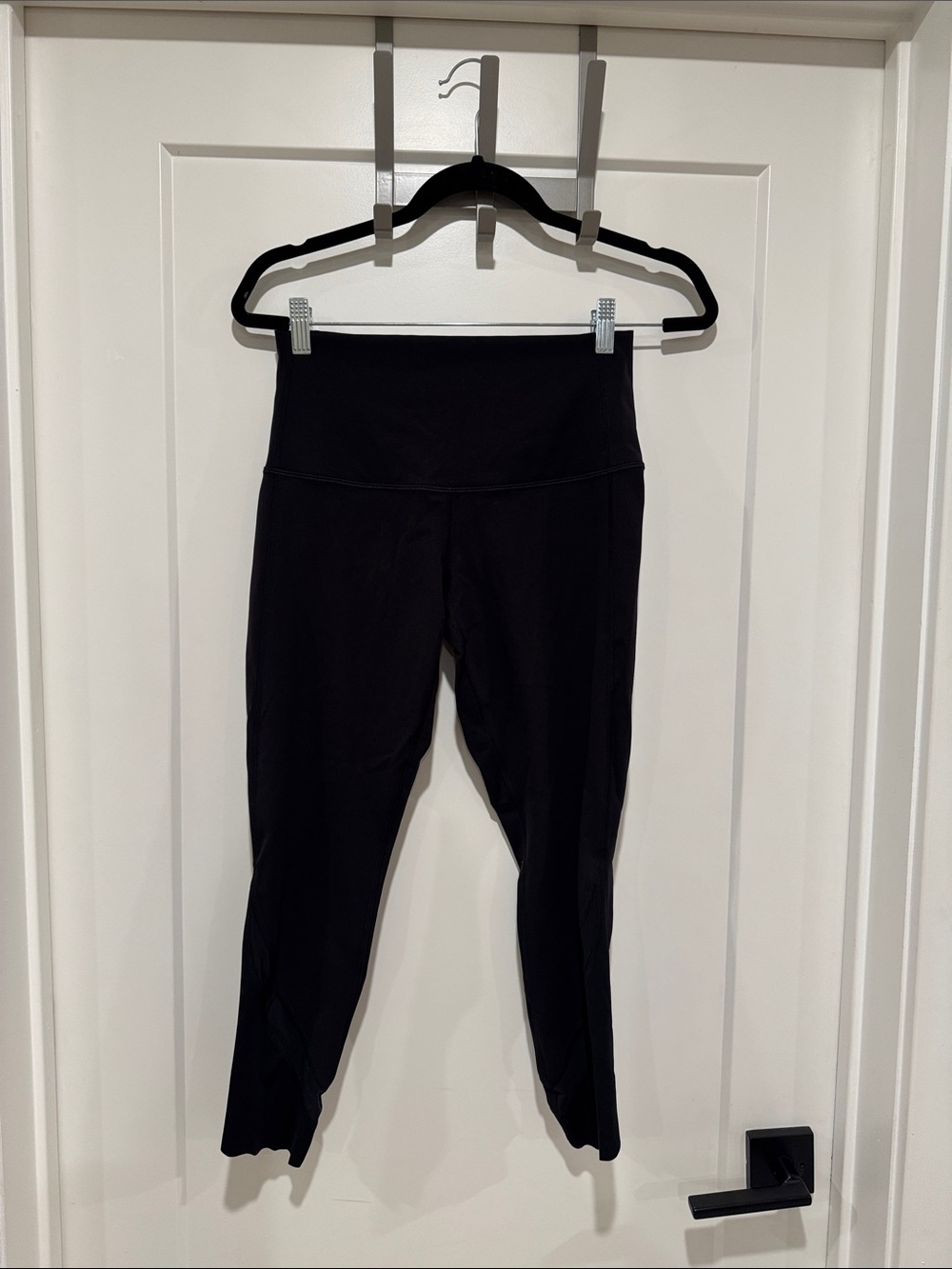 Cropped Black Lululemon Leggings